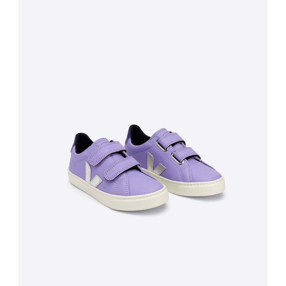 Purple Kids' Veja ESPLAR CHROMEFREE Sneakers | AU 830GSO